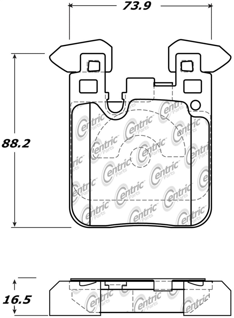 StopTech Street Performance Brake Pads BMW F22 M235i/F30 335i/F32 435i - Rear