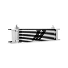 Load image into Gallery viewer, Mishimoto Universal -6AN 10 Row Oil Cooler - Silver