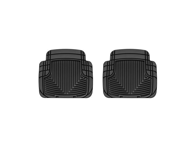 WeatherTech 99 BMW M3 Convertible Rear Rubber Mats - Black