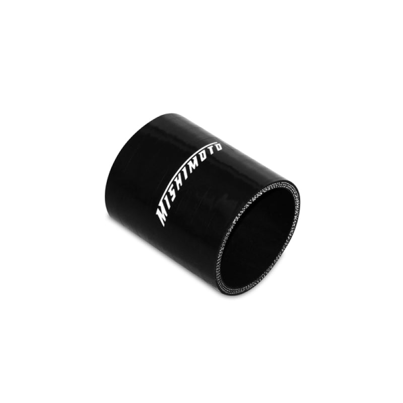 Mishimoto 2.25 Inch Black Straight Coupler