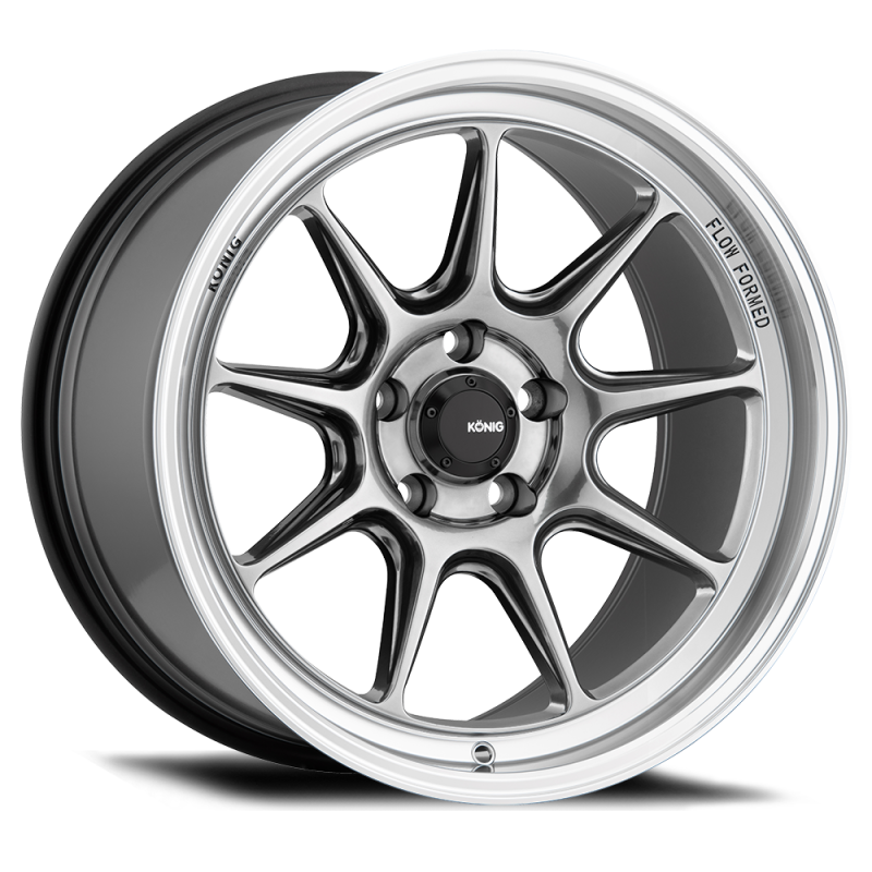 Konig Countergram 15x9 4x100 ET35 Hyper Chrome / Machined Lip