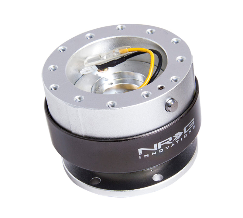 NRG Quick Release Gen 2.0 - Silver Body / Titanium Chrome Ring