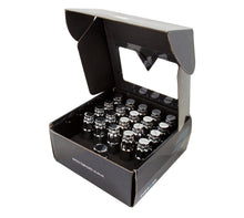 Load image into Gallery viewer, NRG 700 Series M12 X 1.25 Steel Lug Nut w/Dust Cap Cover Set 21 Pc w/Locks &amp; Lock Socket - Silver